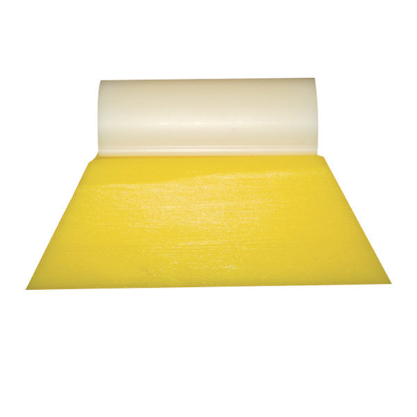 3 1/2" SOFT DK. YELLOW TURBO SQUEEGEE