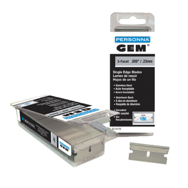 GT137 – 1” Single Edge Stainless Steel Blades